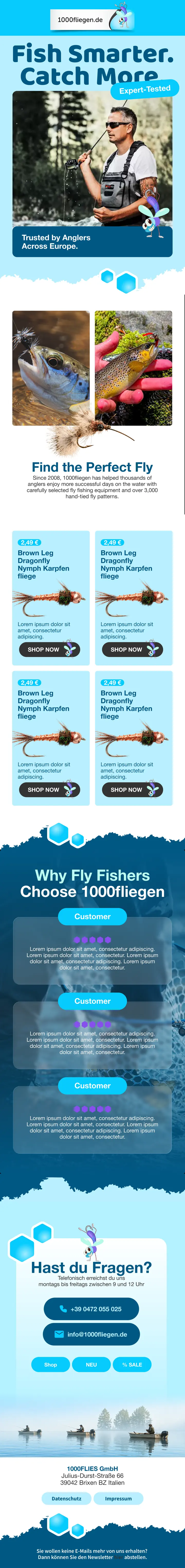 1000fliegen.de: Fish Smarter. Catch More.