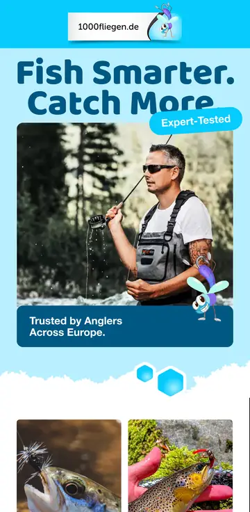 Email design 1000fliegen.de: Fish Smarter. Catch More.