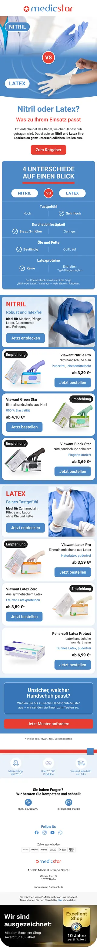 Newsletter von Medicstar