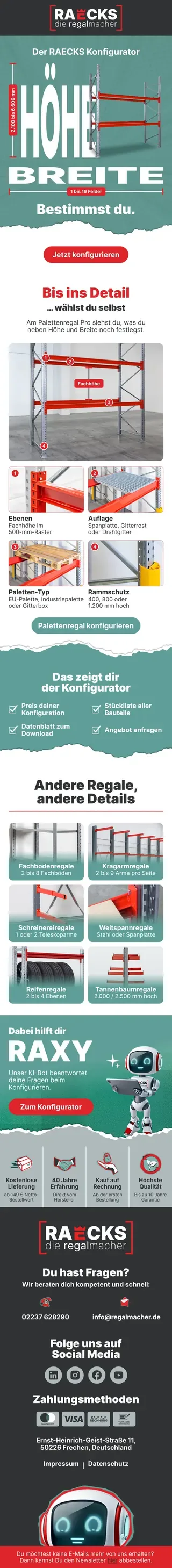 Newsletter from RAECKS