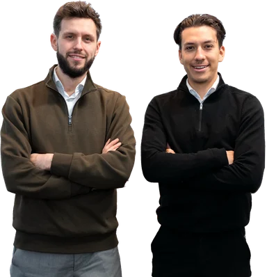 Aurelian Steiner und Noah Rügamer