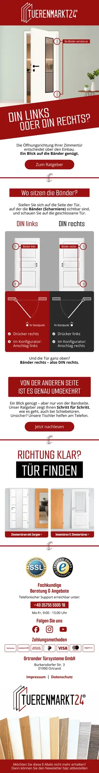 Newsletter from Türenmarkt24
